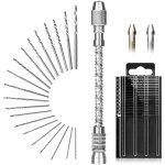 Coffret de 21 mini forets master, micro - forets de 0, 3 � 1, 6 mm, fraises pour bricolage, bijoux, bois, ...