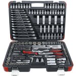 Bgs technic ? coffret multi - outils 216 pi�ces ? douilles 1 / 4, 3 / 8, 1 / 2 ? acier chrome - vanadium ...