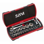 Coffret de 23 douilles et accessoires sam - 75sh23