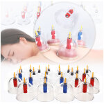 Skecten - coffret 24 ventouses ventouse kit outil traditionnel chinois mdical vide ventouses corps massage ...