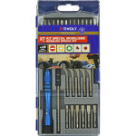 Coffret 27 pices - 14 embouts maquettisme + 5 cls + 6 noix de serrage + 1 rallonge + 1 porte - embout ...