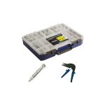 Scell - it - coffret de 275 chevilles mtallique spyder  expansion avec vis et pince  expansion md ...