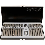 Coffret de 42 embouts torx - xzn - 6 pans avec douilles 1 / 2 et 3 / 8