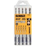 Dewalt - coffret de 5 forts multi - materiaux impact dt60099 - qz  4, 5, 5. 5, 6, 8mm