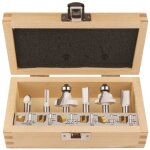 Coffret de 6 fraises queue de 8 mm - makita d - 53540 Coffret de 6 fraises queue de 8 mm - makita d - 53540