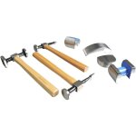 Coffret 7 pcs marteaux + tas de carrossier - oc 0811 - clas equipements