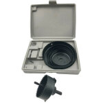 Coffret de 8 trpans beast avec adaptateur pour bois et pltre - diamtres de 64  102 mm - outils pratiques ...