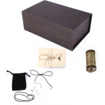 Coffret � bague verrouillable avec code secret, cadeau romantique et original