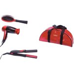 Coffret beauty hair avec plaque céramique + sèche - cheveux + brosse - arm350 Coffret beauty hair avec plaque céramique + sèche - cheveux + brosse - arm350