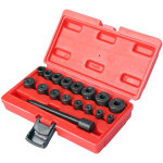 Wiltec - coffret centreur universel embrayage set 17 pices broche de centrage outil de centrage garage ...