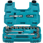 Coffret cl� � cliquet 1 / 2'' (23 pcs) makita b - 65589