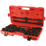 Autobest ? coffret cliquet poids lourds 27 pi�ces ? douilles longues 21 - 50mm ? rallonges 195mm et 510mm ...