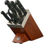 Coffret de couteaux en bloc  aiguiser zwilling gourmet 7 lments