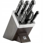 Coffret de couteaux en bloc � aiguiser zwilling gourmet 7 �l�ments