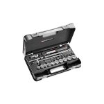 Coffret dbox 26 pi�ces cliquet �tanche et douilles 1 / 2' 6 pans m�triques facom s. 161 - 4p6pb
