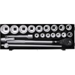 Bgs technic ? coffret cliquet et douilles 20 mm (3 / 4') ? 20 pi�ces en acier chrome - vanadium ? longueur ...