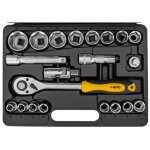 Coffret � douilles 21 pi�ces 1 / 2   chrome vanadium vito