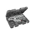 Coffret douilles 3 / 4'' 6 pans mtriques facom kl. 500pb