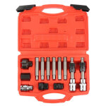Coffret de douilles embout 12pcs mcanique auto jeu d'outils combins de poulie d'alternateur module ...