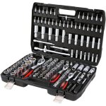 Coffret de douille et embouts mallette � outils, coffret douille et cliquet 1 / 2 inch et 1 / 4 inch, ...