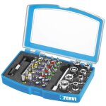 Coffret embouts de vissage et cls porte - embouts 35 pcs 1 / 4  fervi 0404