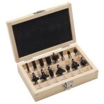 Coffret de for�ts pour le bois bosch 15 unit�s