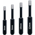 Coffret de for�ts pour perceuse, coffret forets diamant, professionnelles m�ches diamant�es scies - cloches ...