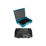 Coffret makpac 12 forets et 5 burins sds - plus - b - 52059 - makita