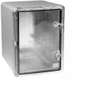 Ultra secure - coffret mural haute - r�sistance bo�tier 400 x 300 x 220 - porte transparente / serrure ...