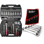 Coffret outils kraft muller crv171 pi�ces douilles, cliquets, cl�s plates cliquet, pour amateurs et pro, ...