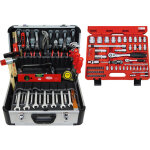 Coffret d'outils de m�canicien - professional, malette � outils, valise en aluminium, 420 - 18 - famex ...