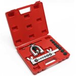 Coffret outil sertissage tuyau aluminium cuivre dudgeonniere 45° 7 matrices Coffret outil sertissage tuyau aluminium cuivre dudgeonniere 45° 7 matrices