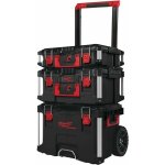 Coffret packout 3 pices (trolley + coffret large + coffret) milwaukee 4932464244