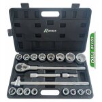 Coffret poids lourd 21 pi�ces � douilles 6 pans - outils de pr�cision - r�sistance et durabilit� - d ...