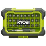 Coffret renforc� 32 embouts de vissage torx t7 - t40 - porte - embouts � fixation rapide rak32tsd - ryobi ...
