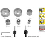 Coffret de scies - cloches en carbure (mtal dur) - trotec