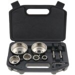 Coffret scies cloche carbure de tungst�ne 9pcs