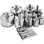 Coffret scie cloche diamants 16pcs scie - cloche carrelage (nouvelle �dition)