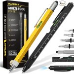 Coffret de stylos multifonctions 10 en 1, cadeau pour papa, homme, grand - p�re, cadeaux de no�l pour ...