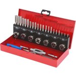Coffret de tarauds et filires, hss, 32pcs