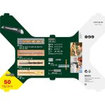 Coffret x - line titane de 50 pices 2607019327 - bosch