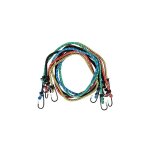 Cogex - tendeurs - longueur: 1m - 5 pices - avec crochets en acier - acier peint en noir - couleurs ...