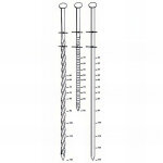 Coil de 7 200 pointes annel�es inox 16� t�te bomb�e (tb) coils 25 / 27 d. 2, 5 / 2, 7 x 64 mm - 16f25648 ...