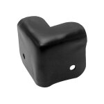 Hq power - coin de protection pour enceintes, noir metallique, 38 x 38mm x 90�