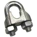 Collier de serrage galvanis� 6 mm. 1 / 4' usage domestique