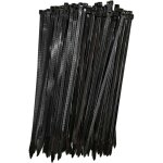 Collier de serrage r�utilisable plastique, 250 mm x 7, 6 mm, attache c�ble r�utilisables, serre c�bles ...