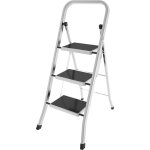 Colombo - tabouret en aluminium � 3 marches anti - d�rapant et gain de place mod. factotum