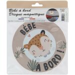 Bebe a bord magnetique chat