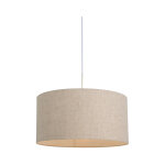 Combi - suspension avec abat - jour - 1 lumi�re - � 500 mm - gris - moderne, rustique, classique / antique ...