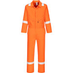 Combinaison de travail 100% coton l�g�re portwest iona orange m